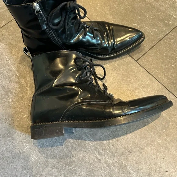 INCH2 Black Leather Boots - Picture 2 of 7